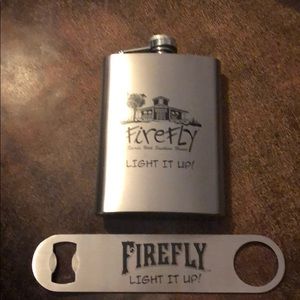 New Firefly Charleston SC Flask & Bottle Opener